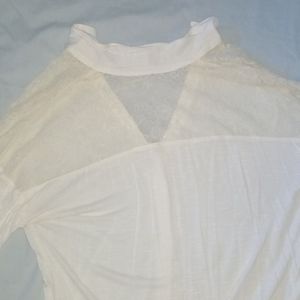 Kirra cream lace button up